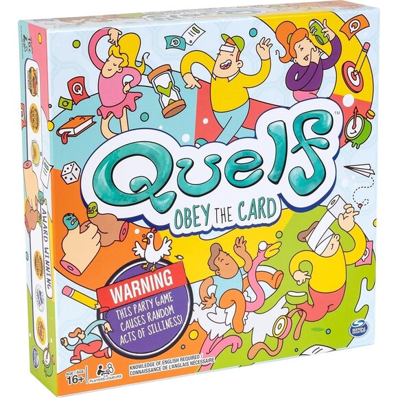 QUELF Obey The Card Party Game Brand Board Game Adult Teens 16+ Fun - Picture 1 of 3